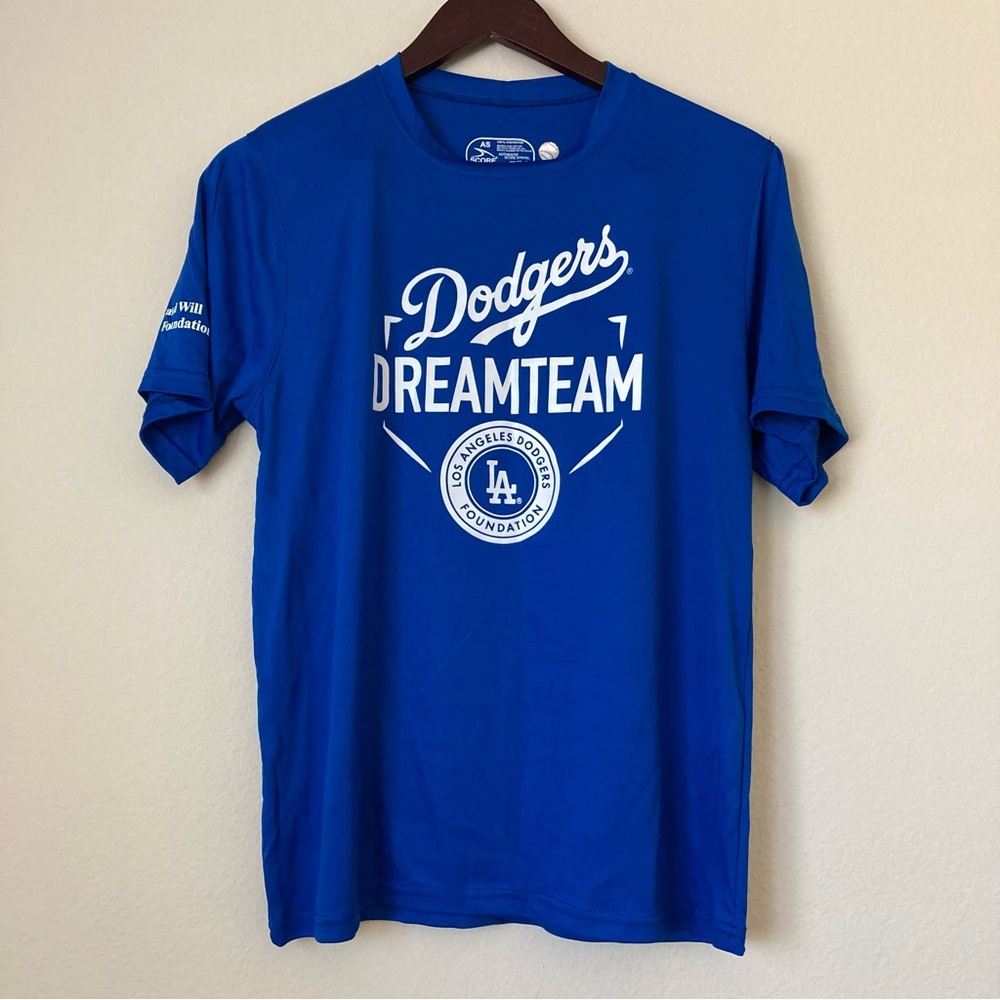 Authalic Dodgers Dream Team Blue T-Shirt